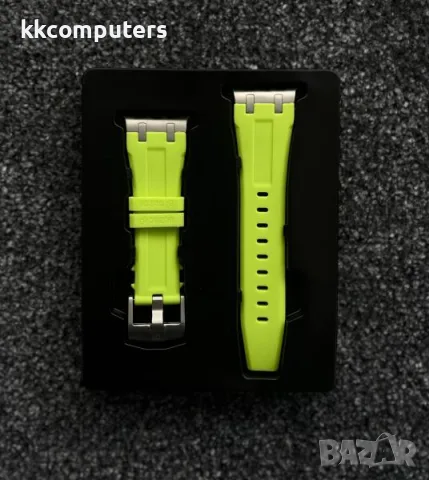 Duzon силиконова каишка / Електриково зелен / за Apple Watch 38-40-41mm Баркод : 3132324