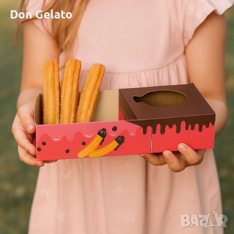 Кутия за чурос с един сос, снимка 6 - Други - 51268226