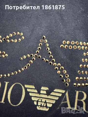 Оригинална тениска EMPORIO ARMANI, снимка 3 - Тениски - 49589959