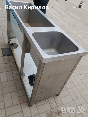 Мивка от неръждаема стомана за цехове заведения и др , снимка 2 - Други стоки за дома - 53949519