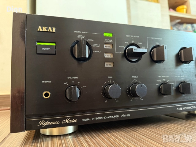 Топ модел Akai AM-95 , снимка 9 - Ресийвъри, усилватели, смесителни пултове - 51688085