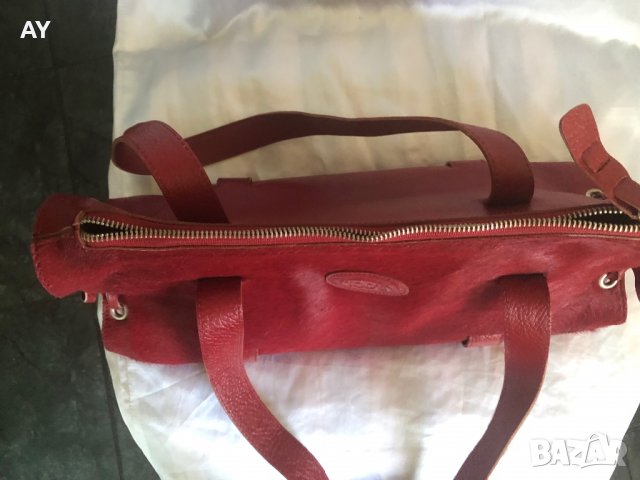 Дамска чанта естествена кожа и косъм от пони TOD’S, снимка 7 - Чанти - 33792635