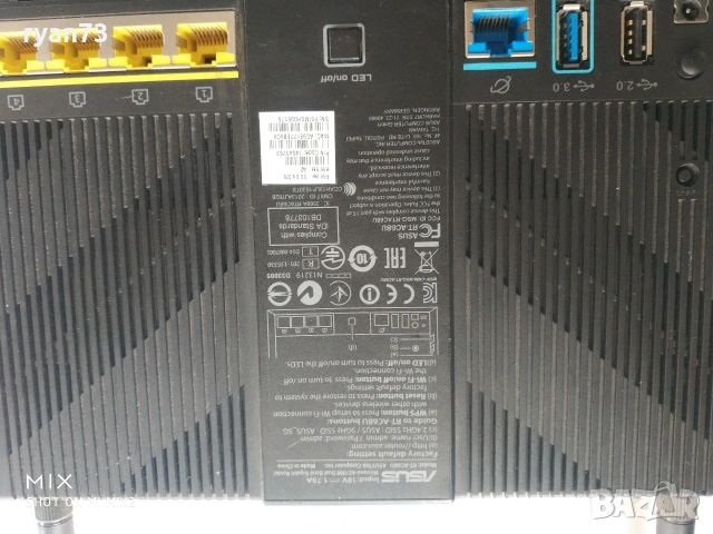 Рутер ASUS RT-AC68U, снимка 3 - Рутери - 53924027