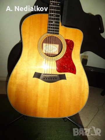 Taylor 210 CE DLX electroacoustic guitar, снимка 2 - Китари - 51574645