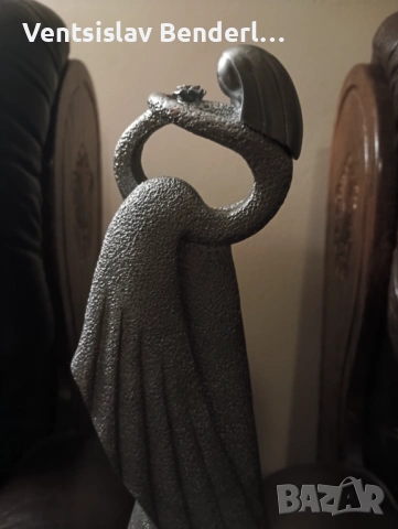 Статуетка -жената Лебед , снимка 3 - Статуетки - 54223064