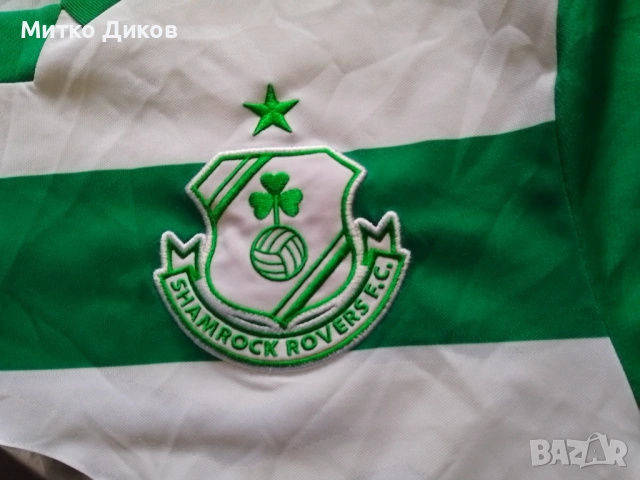Шамрок Роувърс Ирландия Ейре маркова тениска Умбро размер Л, снимка 8 - Футбол - 54217721