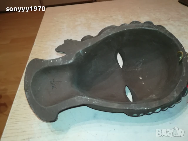 22Х14Х7СМ МАСКА-АНТИКА ОТ ШВЕЦИЯ 1306251133, снимка 10 - Антикварни и старинни предмети - 50652284