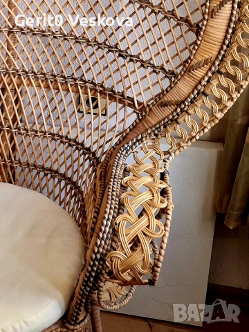 Кресло "Peacock Chair", снимка 2 - Градински мебели, декорация  - 53899508