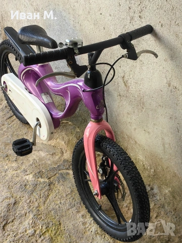 детски велосипед 16 цола с дискови спирачки , снимка 6 - Велосипеди - 54344831