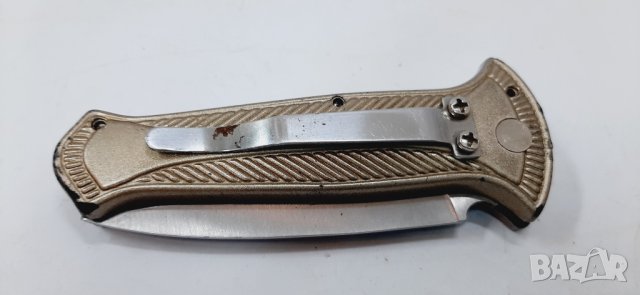 Сгъваем автоматичен нож(2.3.1), снимка 6 - Колекции - 35524391