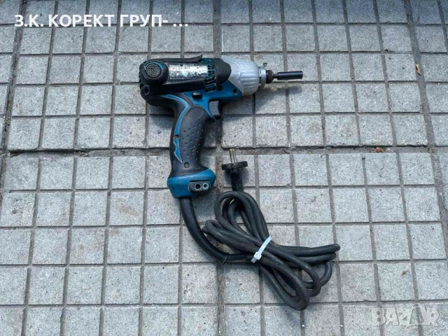 Електрически ударен гайковерт Makita TD0101F, 230 W, 100 Nm, снимка 2 - Други инструменти - 51073404