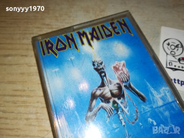 IRON MAIDEN-КАСЕТА 2701231908, снимка 2 - Аудио касети - 39458521