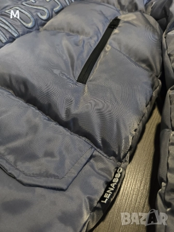 Жестоко мъжко зимно сиво яке LENASSO PREMIUM , снимка 4 - Якета - 52286418