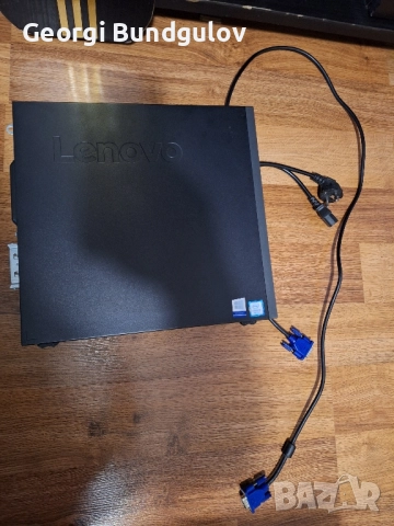 Настолен компютър Lenovo slim ThinkCentre неразличим от нов, снимка 3 - Геймърски - 52186014