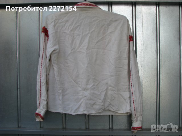 Мъжка (юношеска) риза носия, снимка 3 - Антикварни и старинни предмети - 29830841