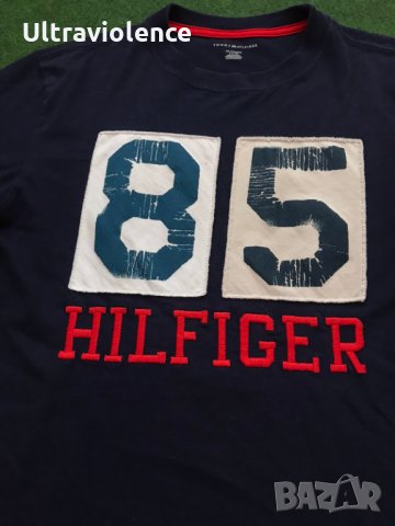Tommy Hilfiger отговаря на S размер Мъжка Тениска, снимка 2 - Тениски - 29649885