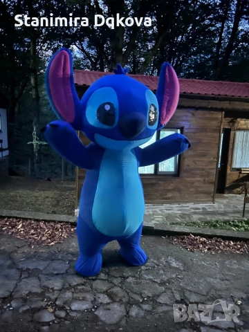 Надуваем Стич 2.5м