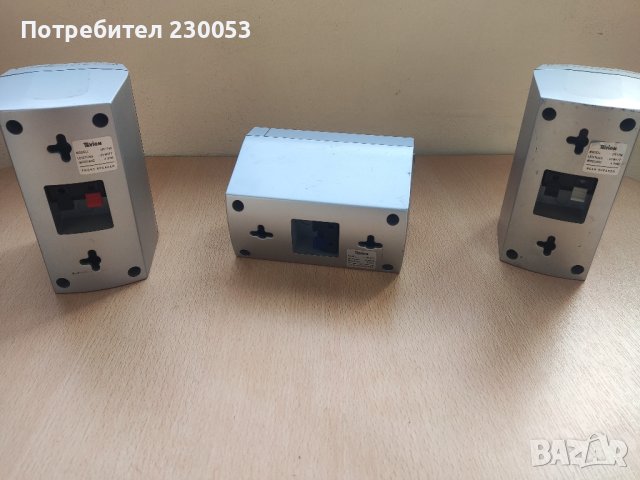 Tevion DR1750 3х25w два съраунда + център с уникален звук (много запазени). Цената е за всичко., снимка 6 - Тонколони - 42338997