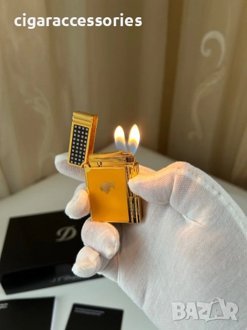 S.T. Dupont Cohiba Gatsby 2003 оригинал запалка за пури двоен пламък