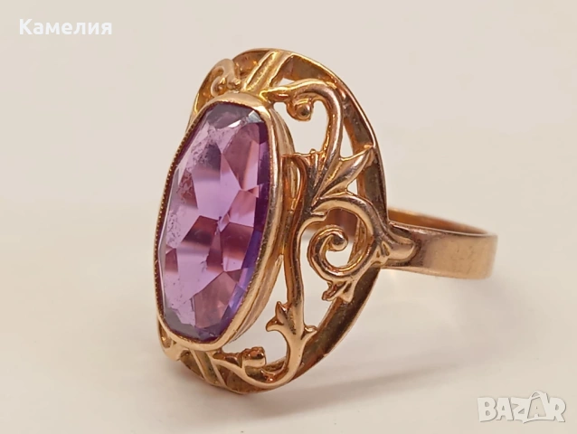 Руско злато , снимка 4 - Пръстени - 54181905