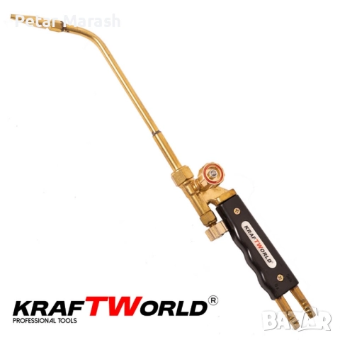 KraftWorld Оксижен Горелка 400mm – кислород + пропан, комплект дюзи 1-5, снимка 4 - Други инструменти - 51792917