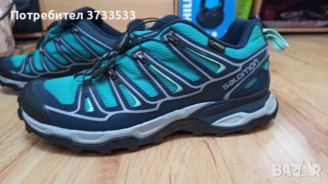 Solomon № 41 1/3- нови-X-ultra,Goretex-50 евро., снимка 3 - Маратонки - 55969957