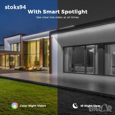 КОЛЕДНА ПРОМО: 15% ОТСТЪПКА! 🎁 15MP 4K WiFi PTZ камера с 10X реално увеличение и AI Проследяване, снимка 2 - IP камери - 52724622