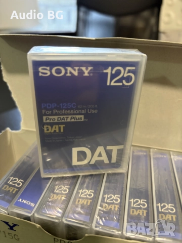 Sony Pro Dat Plus -125m Нови Дат Касети