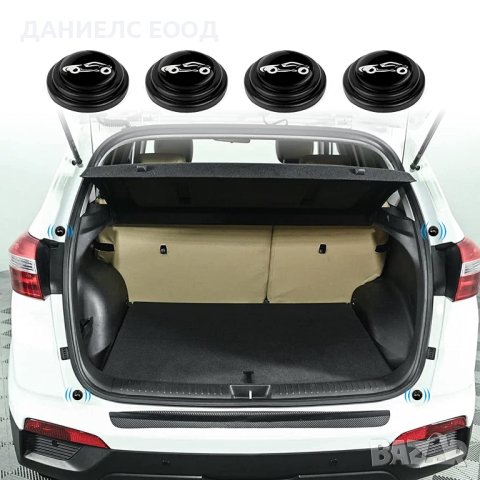 Противоударна силиконова подложка за врата на автомобил-8бр.*, снимка 3 - Аксесоари и консумативи - 40389276