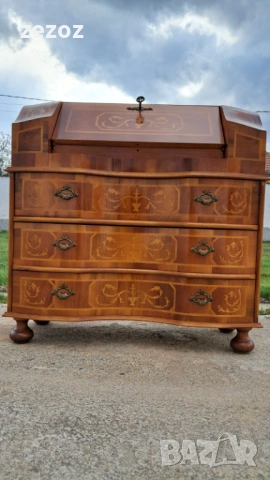 Ретро италианско дамско бюро, снимка 3 - Бюра - 54190771