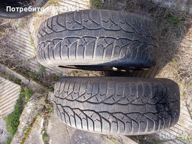 Стоманени джанти със зимни гуми 