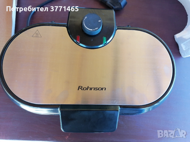 Гофретник Rohnson R-2205, използван, без забележки