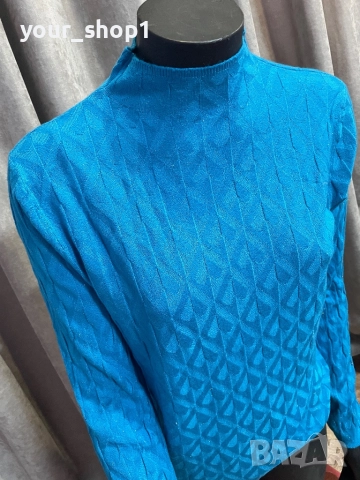 Дамска кашмирена мека блуза Кашмир , снимка 2 - Блузи с дълъг ръкав и пуловери - 52720097