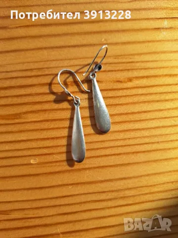 Обеци сребро, снимка 1