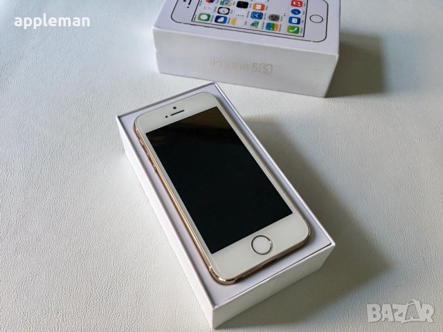 Apple iPhone 5S 16Gb GOLD Фабрично отключен, снимка 3 - Apple iPhone - 38916271