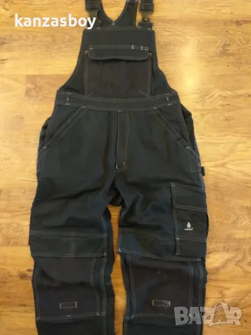 Mascot Workwear Hardwear Bib & Brace With Kneepad Pockets - мъжки работен гащеризон 48/С, снимка 4 - Спортни дрехи, екипи - 49157239