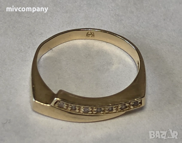 Златен пръстен 2.18гр., снимка 3 - Пръстени - 54328982