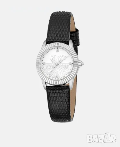 Чисто нов дамски часовник Just Cavalli Watch, сив цвят