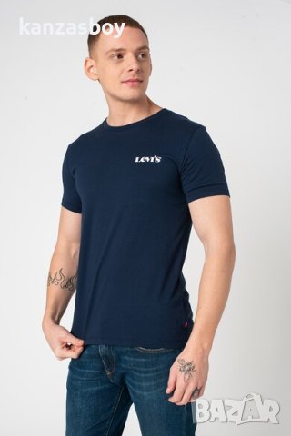 Levis Crewneck Graphic - страхотна мъжка тениска КАТО НОВА 3ХЛ