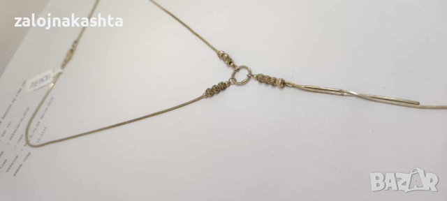 Сребърно Колие-6,52гр/925, снимка 2 - Колиета, медальони, синджири - 44819903