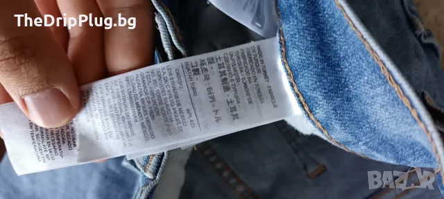 Levis 724 high rise straight дамски дънки размер 27 сини, снимка 6 - Дънки - 55768130