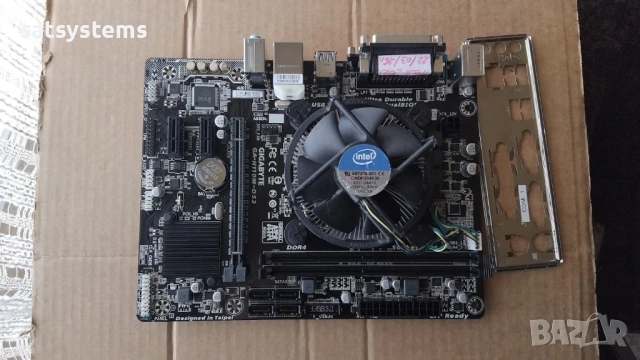 Дънна платка Gigabyte GA-H110M-DS2 Socket LGA1151, снимка 5 - Дънни платки - 53939542