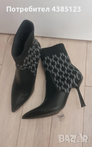 Спортно - елегантни боти  Karl Lagerfeld, снимка 3 - Дамски боти - 51794293