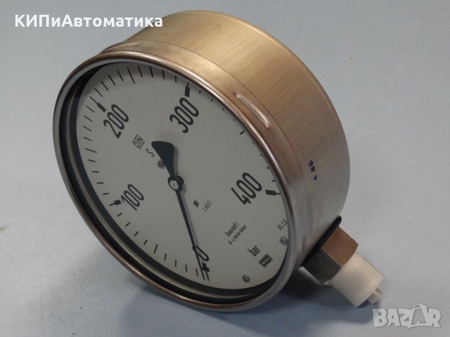 Манометър WIKA Ф 160, 400 bar, снимка 6 - Резервни части за машини - 34450709