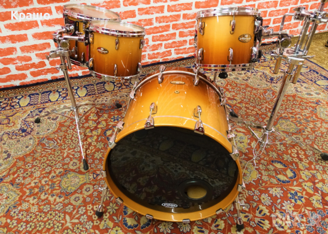 !ПРОМО! Комплект барабани Pearl Masterworks (акустичен комплект Пърл), снимка 1 - Ударни инструменти - 36523057