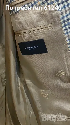 Продавам мъжко сако BURBERRY, снимка 3 - Сака - 56260069