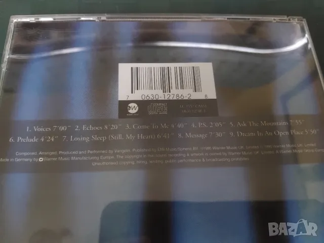 Vangelis – Voices - матричен диск музика, снимка 2 - CD дискове - 50422004