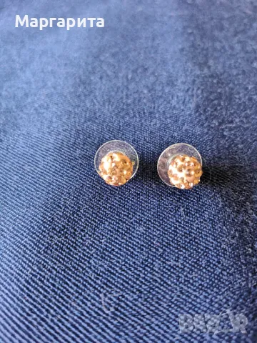 обеци различна форма и различни материали, снимка 7 - Обеци - 49961830