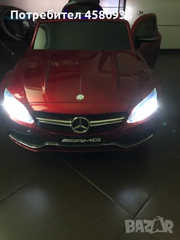 Детска акумулаторна кола Mercedes-Benz C 63 AMG, снимка 6 - Коли, камиони, мотори, писти - 55978160