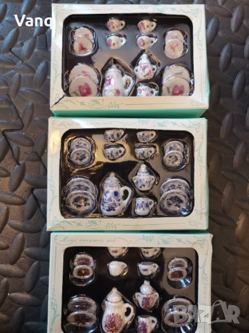 Порцеланов сервиз за кукли тип барби , снимка 2 - Кукли - 34945834